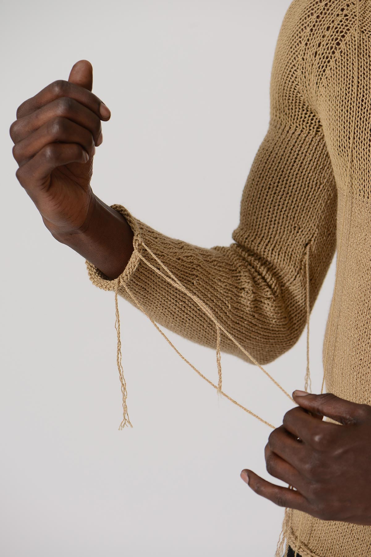 See Through Knit LS Sweat — HAY