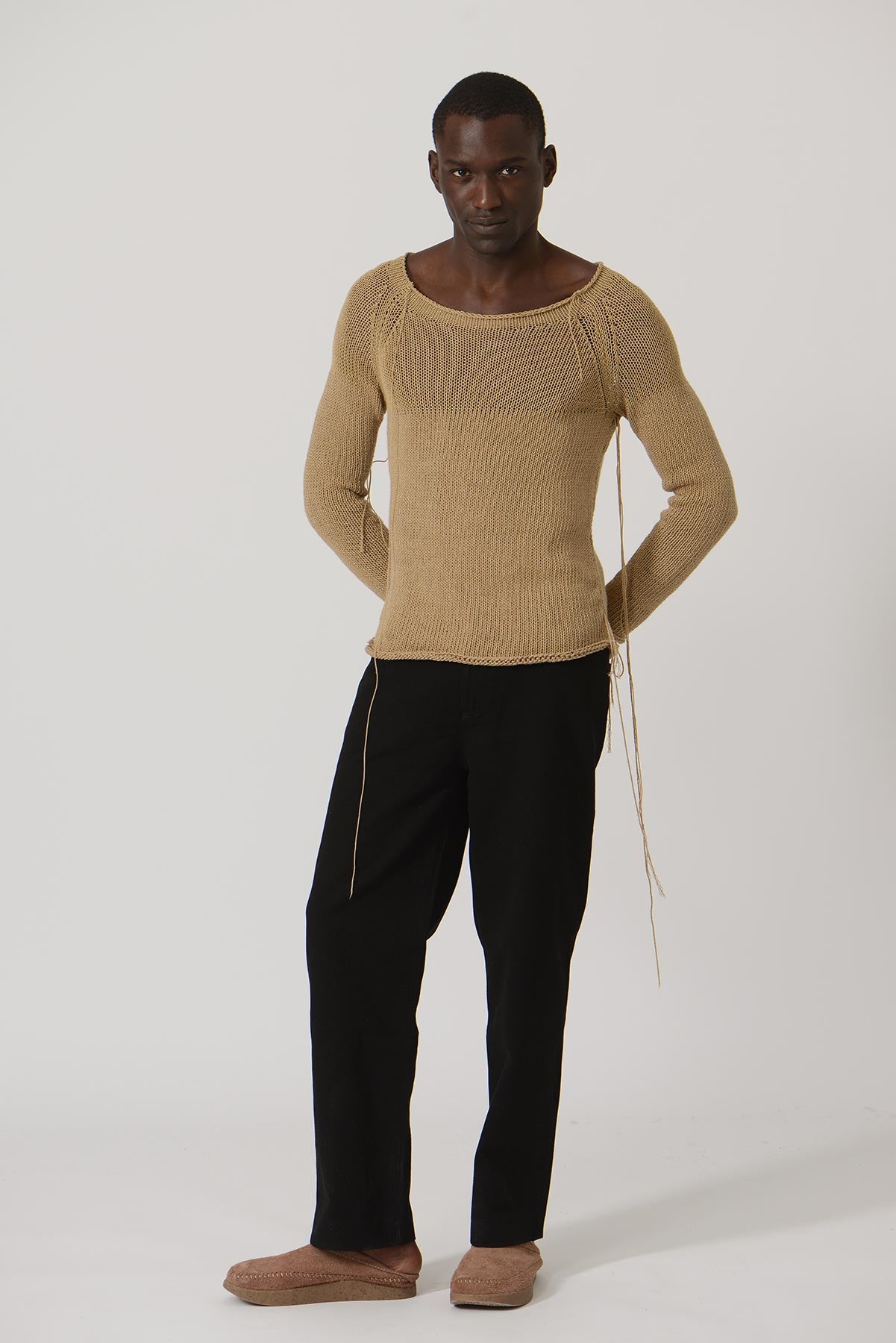 See Through Knit LS Sweat — HAY