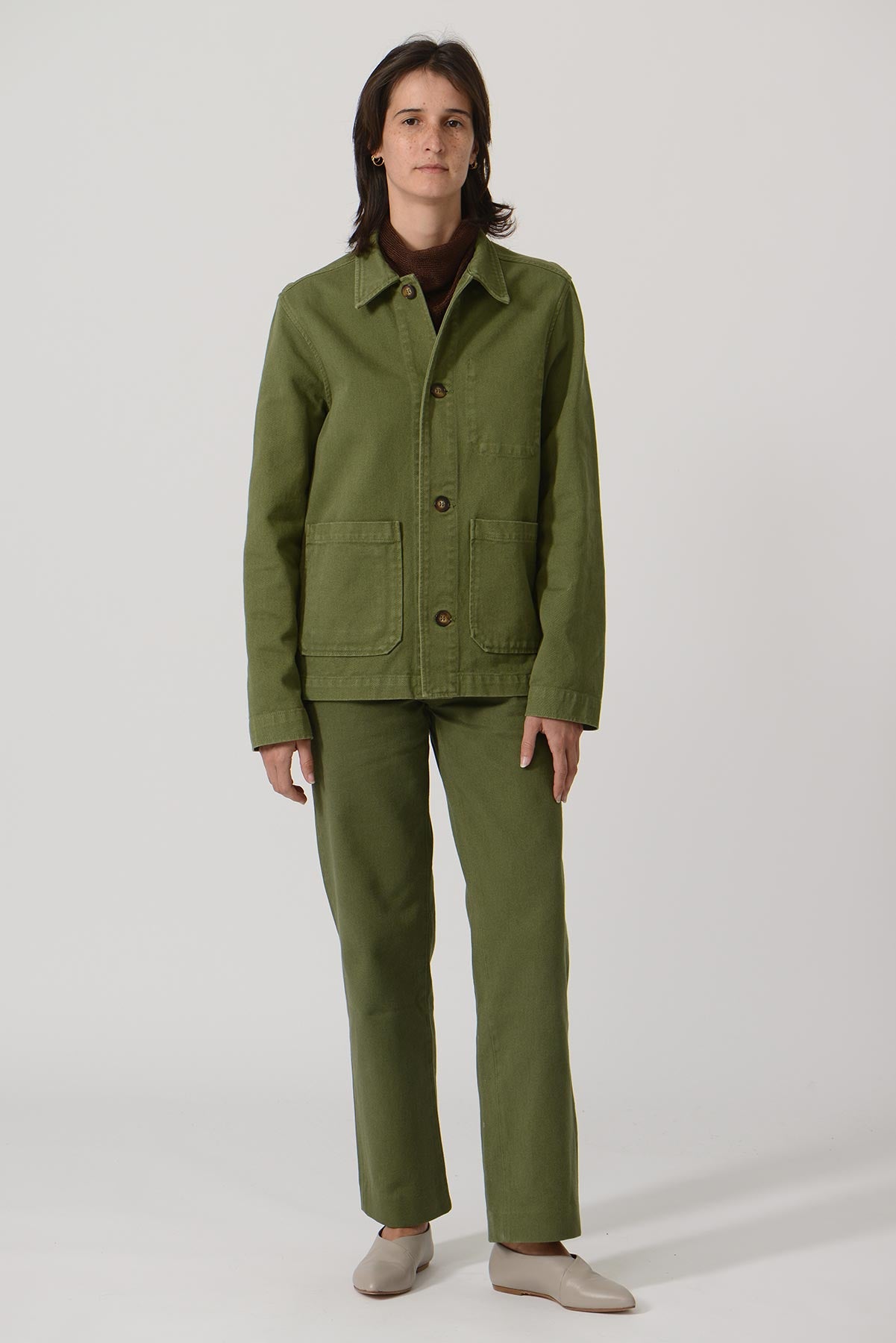 Oficina Jacket — SAGE LEAF