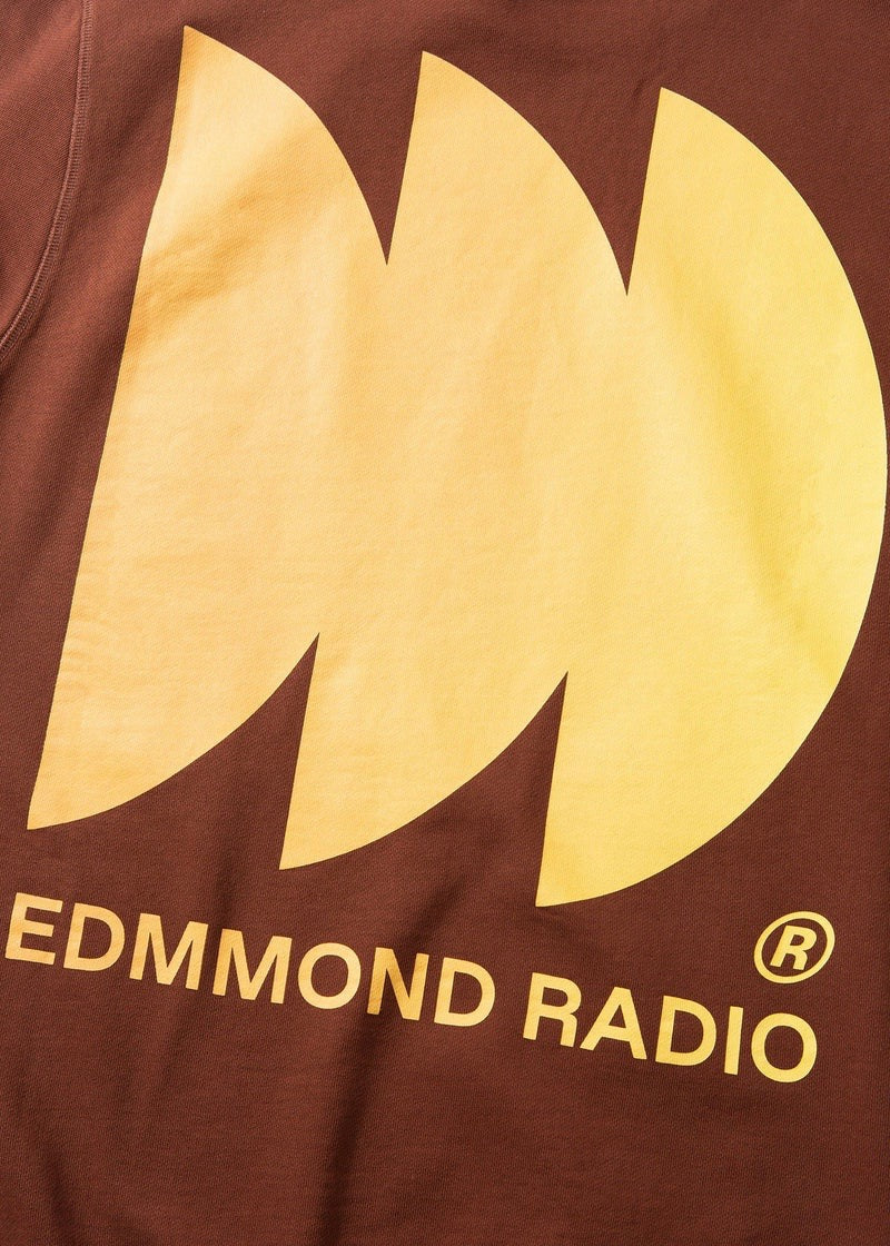 Edmmond Radio Gradient Sweatshirt — BROWN