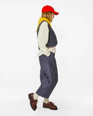 Eva Woolly Vest — ANTHRACITE