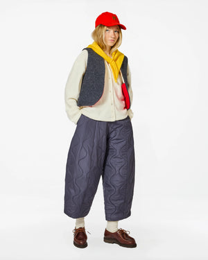 Eva Woolly Vest — ANTHRACITE
