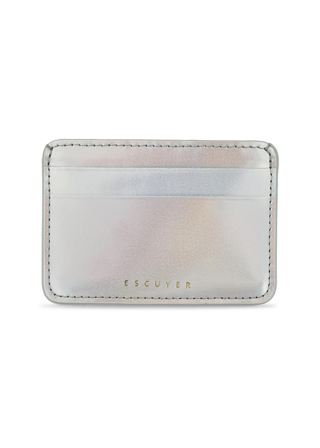 Cardholder — ARGENT MÉTALLISÉ IRIDESCENT