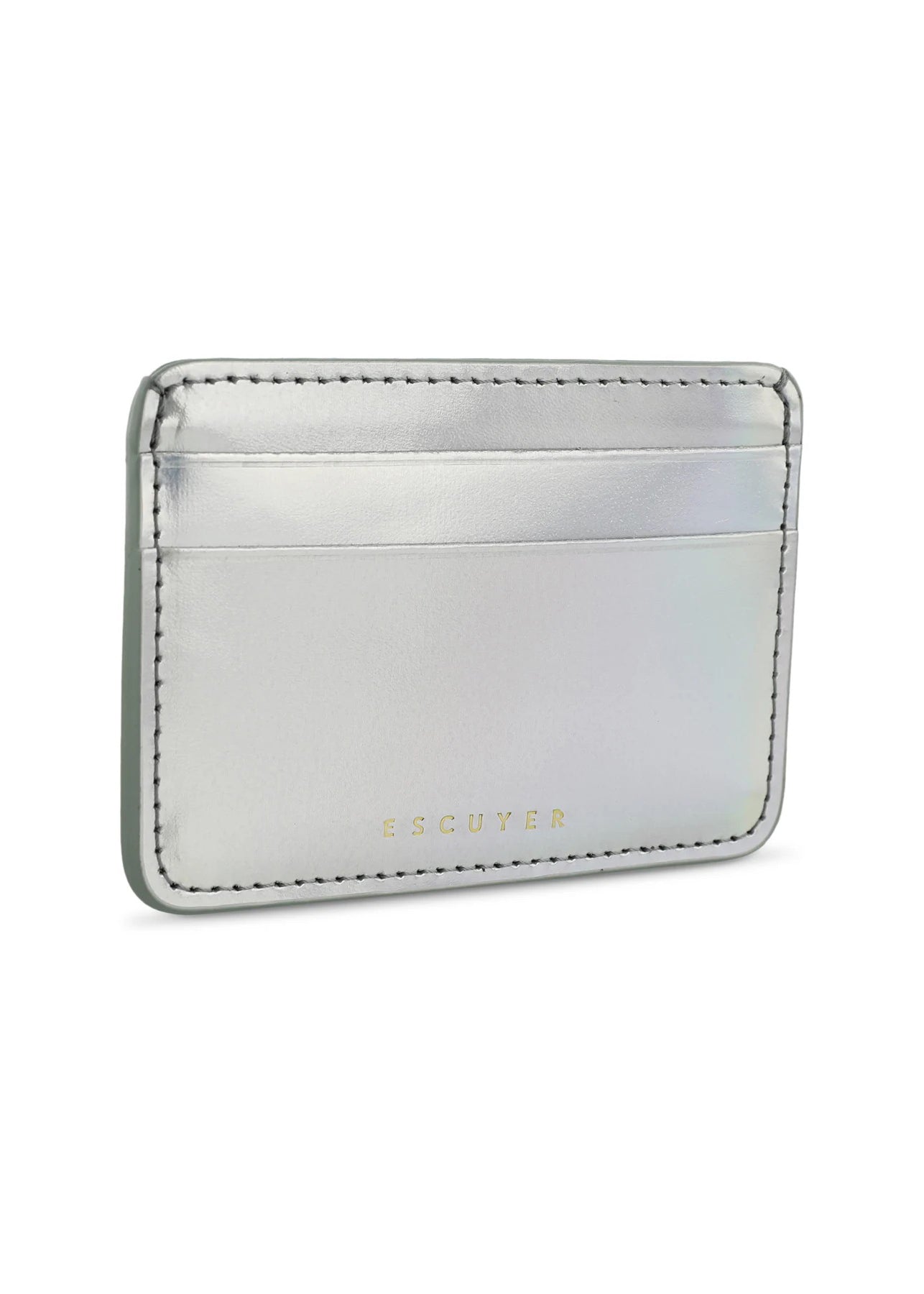 Cardholder — ARGENT MÉTALLISÉ IRIDESCENT