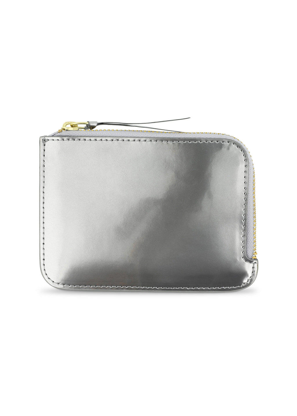 Zip Wallet — ARGENT MÉTALLISÉ IRIS
