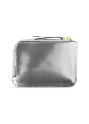 Zip Wallet — ARGENT MÉTALLISÉ IRIS