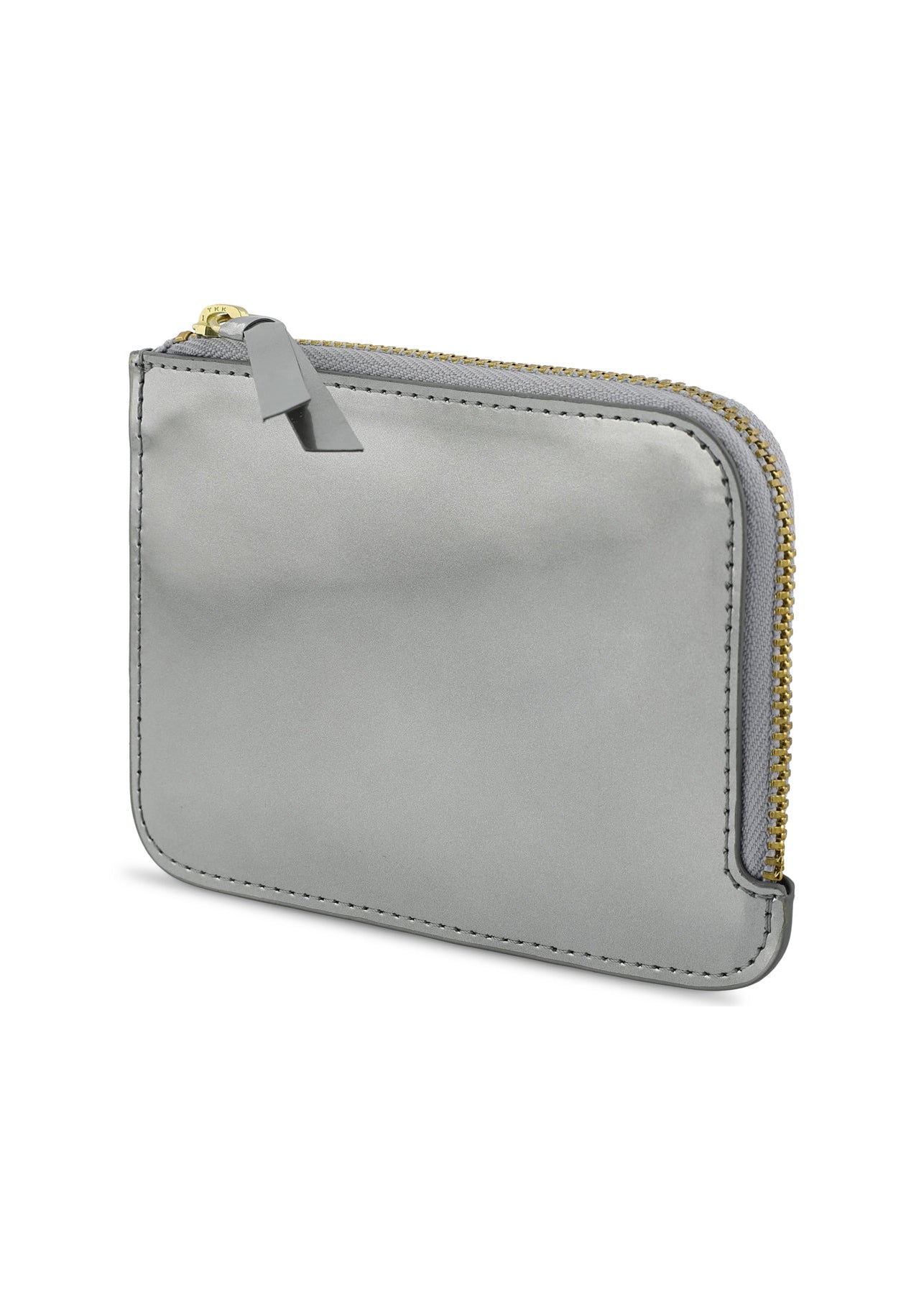 Zip Wallet — ARGENT MÉTALLISÉ IRIS