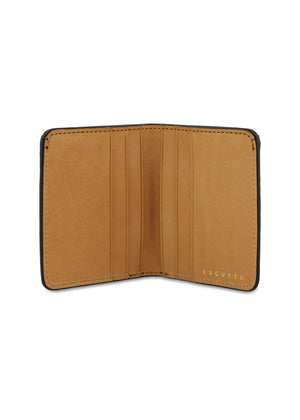 Slim Leather Wallet — SNAKE PRINT — ESCUYER X ADAPTA
