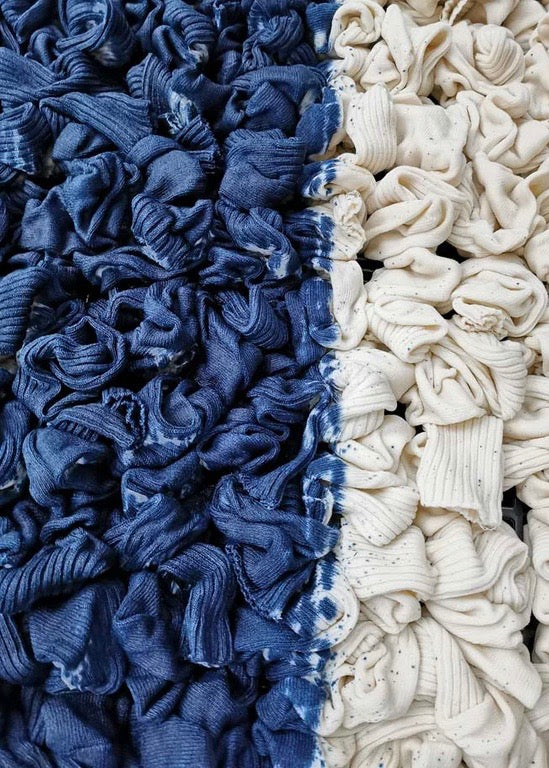 Tie Dye Sock — RUST / PINK