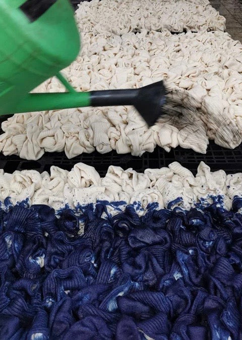 Tie Dye Sock — RUST / PINK