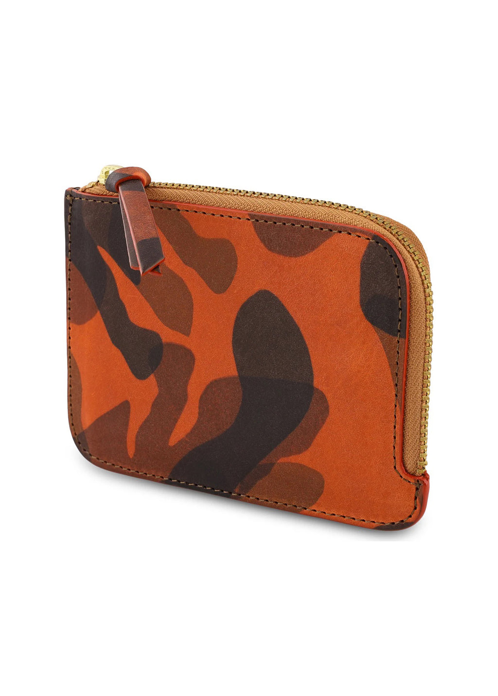 Zip Wallet — ORANGE CAMOUFLAGE