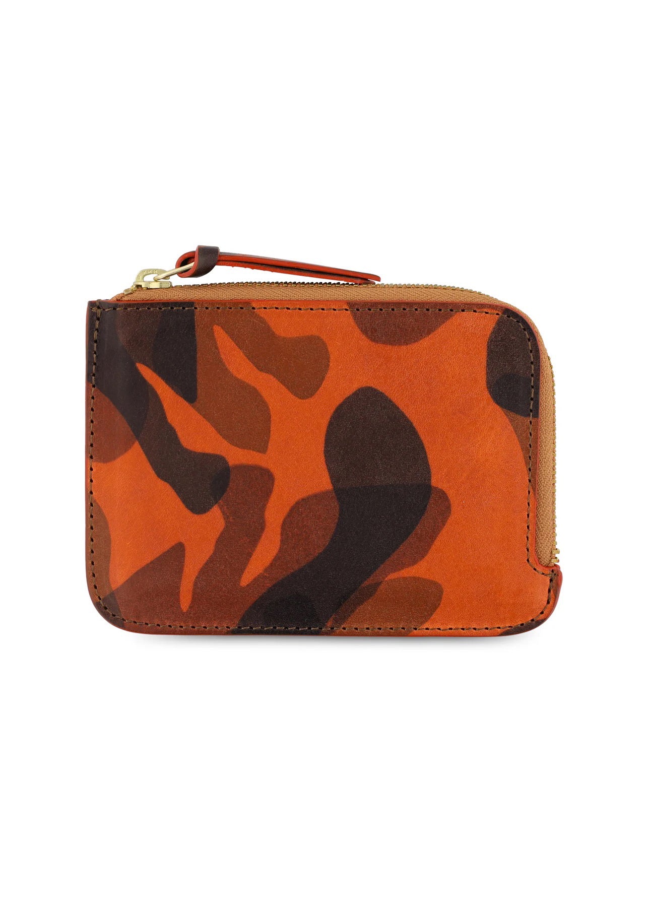 Zip Wallet — ORANGE CAMOUFLAGE