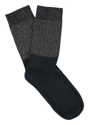 Lurex Block Socks — MULTI