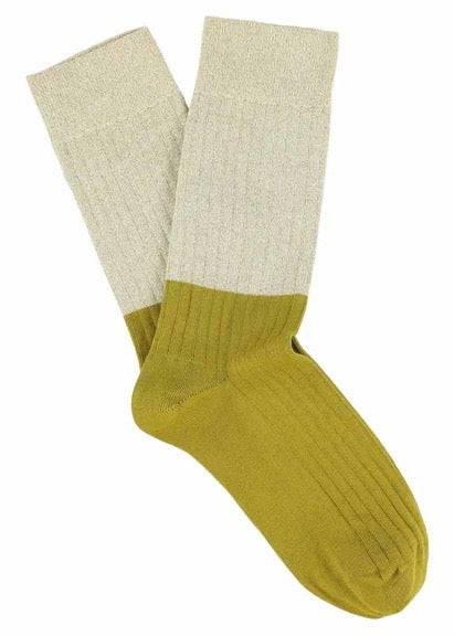 Lurex Block Socks — MULTI