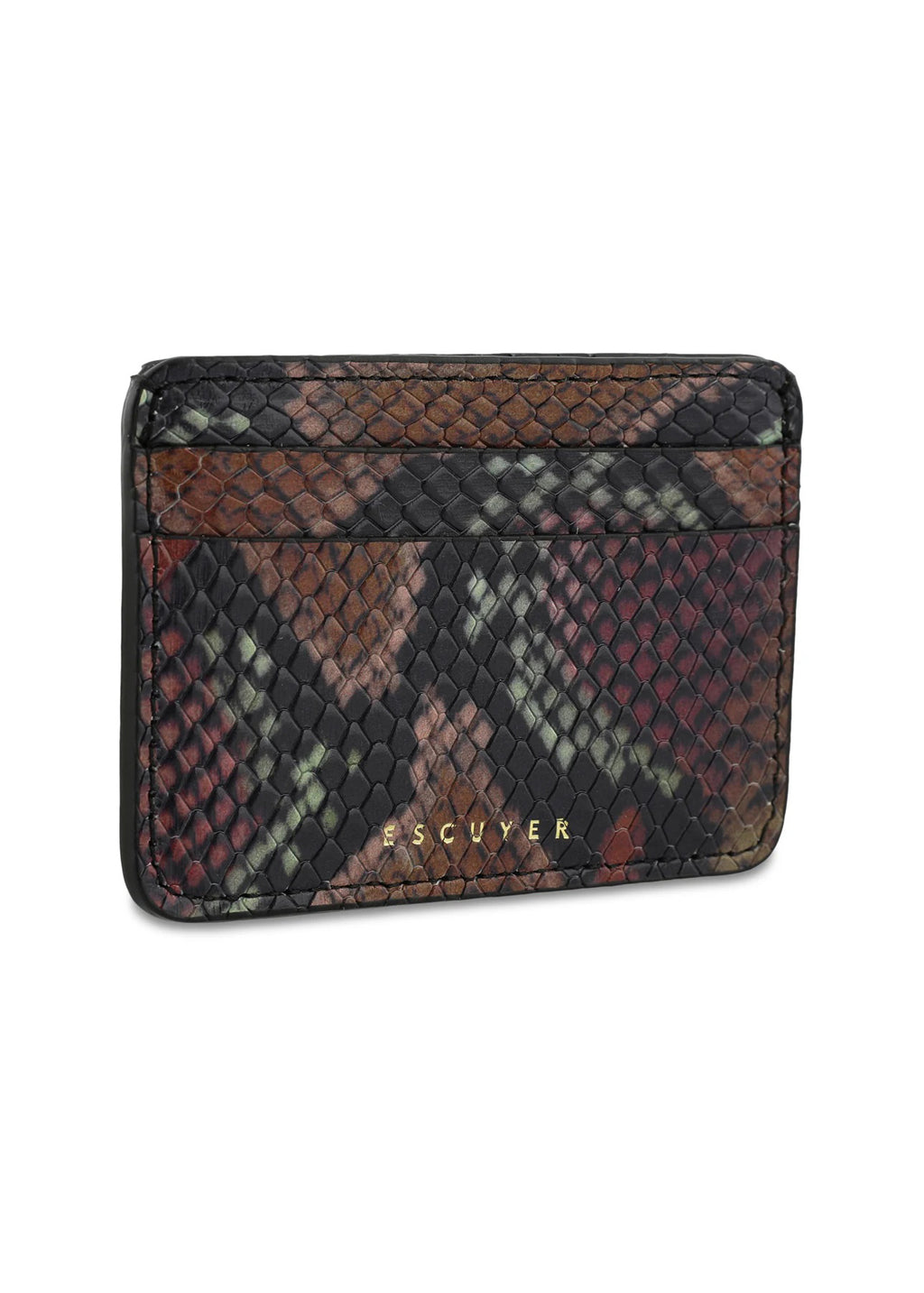 Cardholder — SNAKE PRINT — ESCUYER X ADAPTA