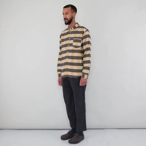 Relaxed Fit Shirt - Gold Flannel