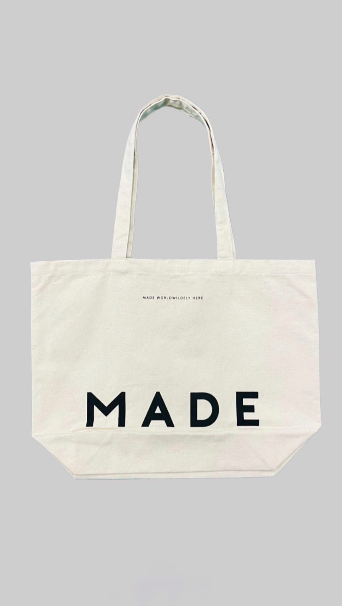 Early Tote Bag — ECRU