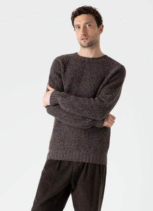 Textured Lambswool Jumper