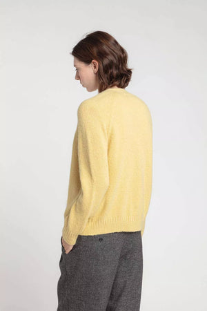 Gladia Jersey Cardigan - Yellow