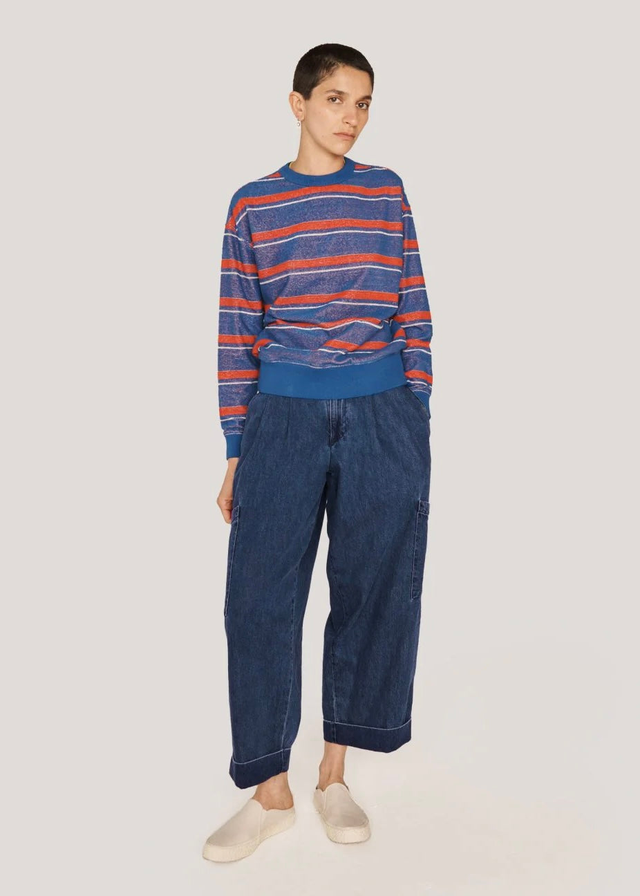 Grease Trouser — BLUE