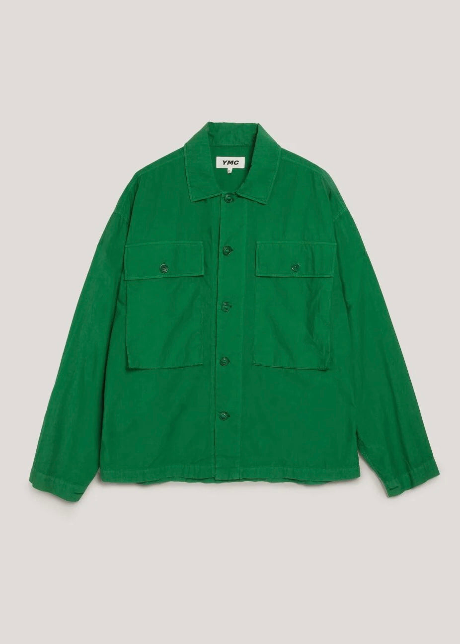 Military Shirt M — GREEN