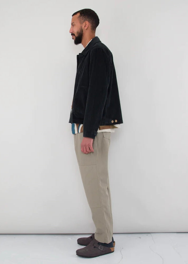 Prism Jacket Slate Cord — BLACK
