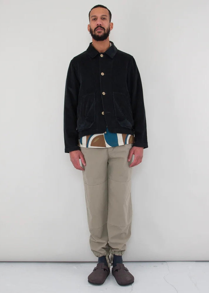 Prism Jacket Slate Cord — BLACK