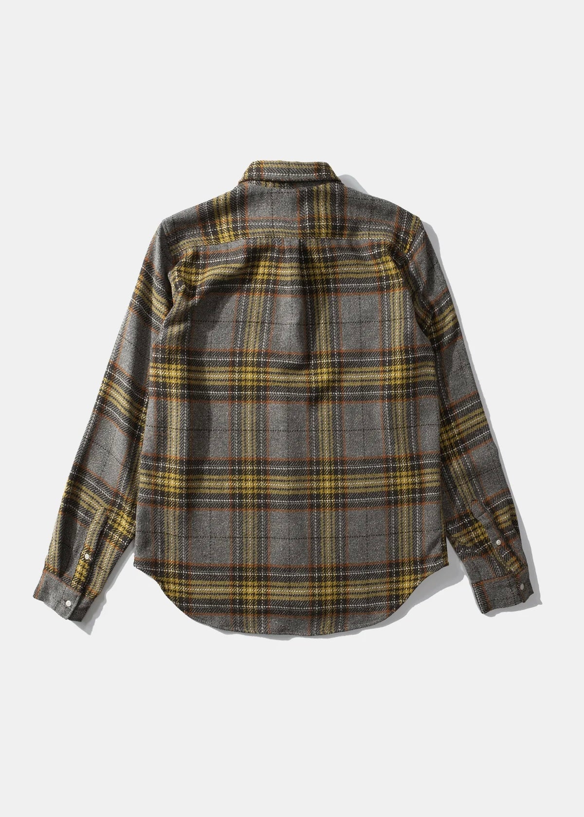 Edmmond Checkered Shirt — GREY
