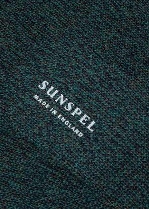 SUNSPEL Chunky Merino Sock — PEACOCK TWIST