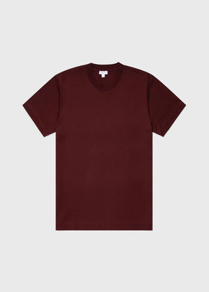 Relaxed Fit Heavyweight T-Shirt — MAROON