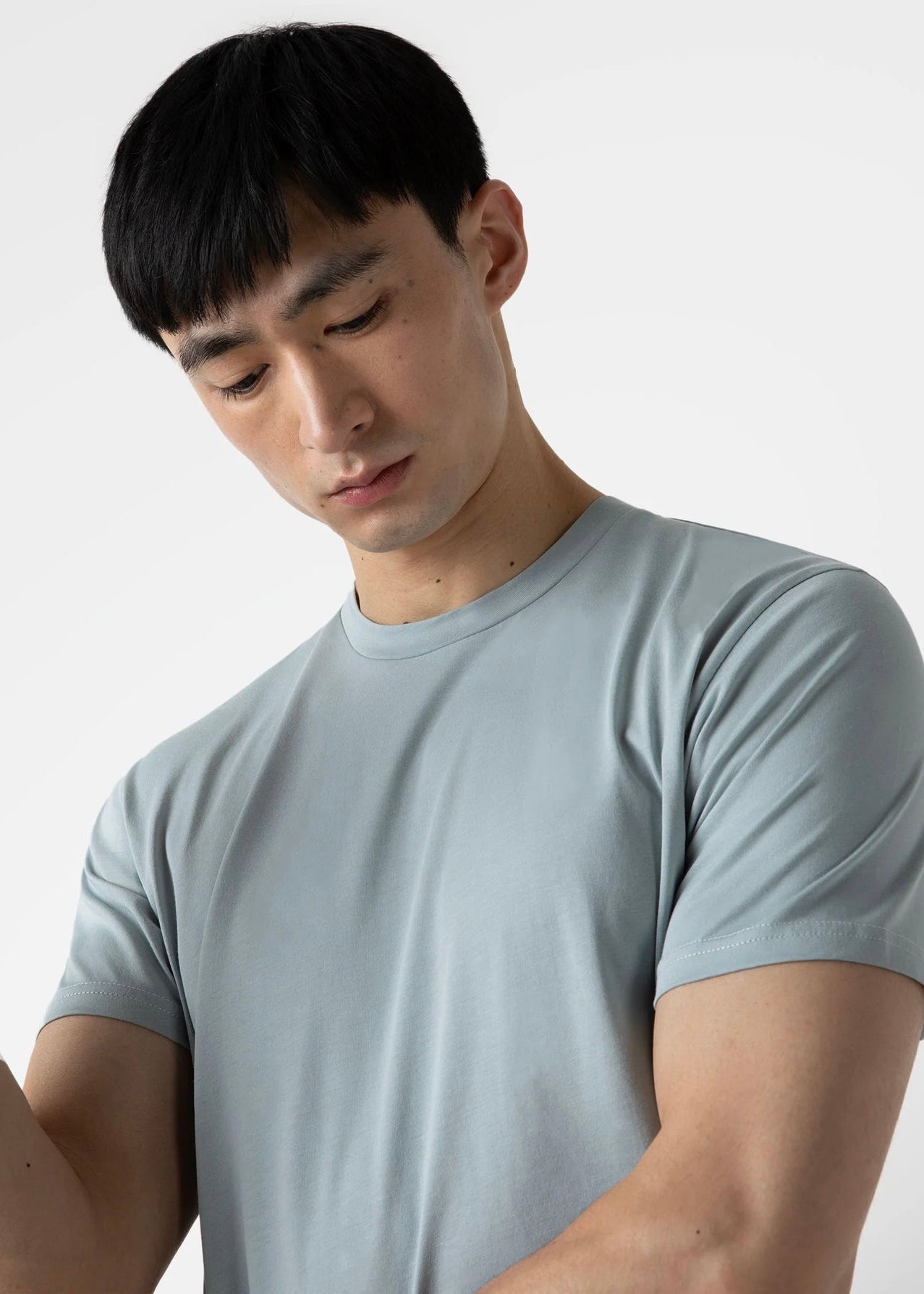 Riviera Midweight T-Shirt — LIGHT BLUE