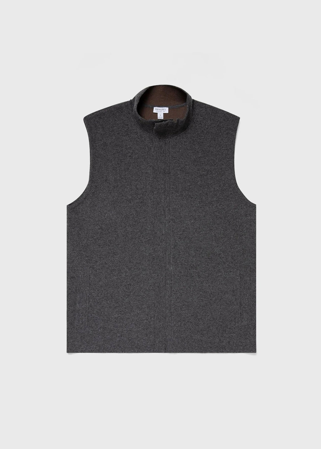 Double Face Gilet — CHARCOAL