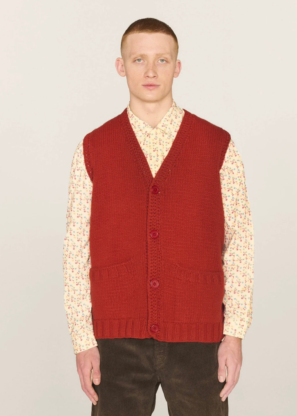 Appalachian Waistcoat — RED