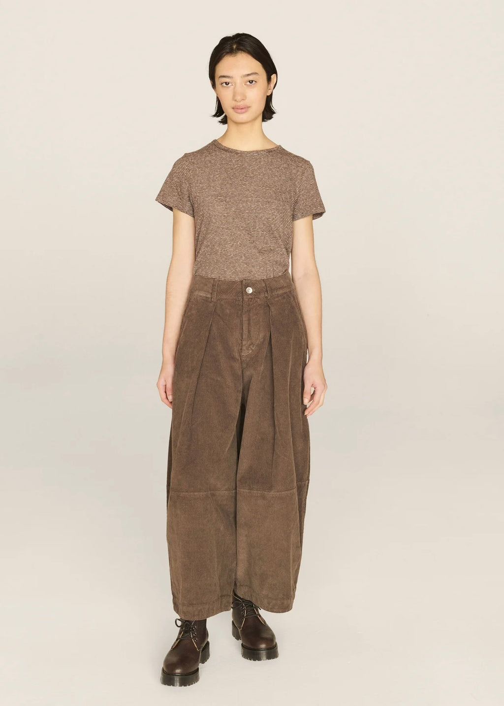 Deadbeat Corduroy Trouser — BROWN