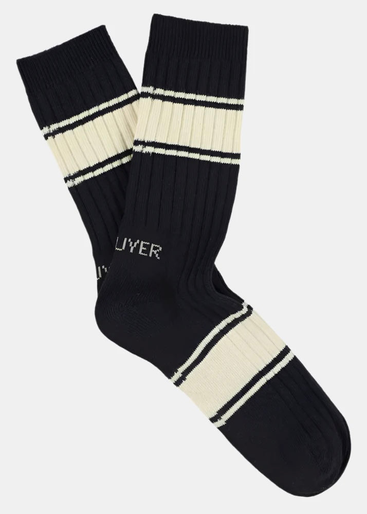 Women Logo Stripe Socks
