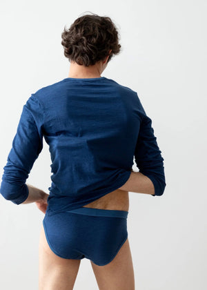 Long Sleeve T-Shirt — INDIGO
