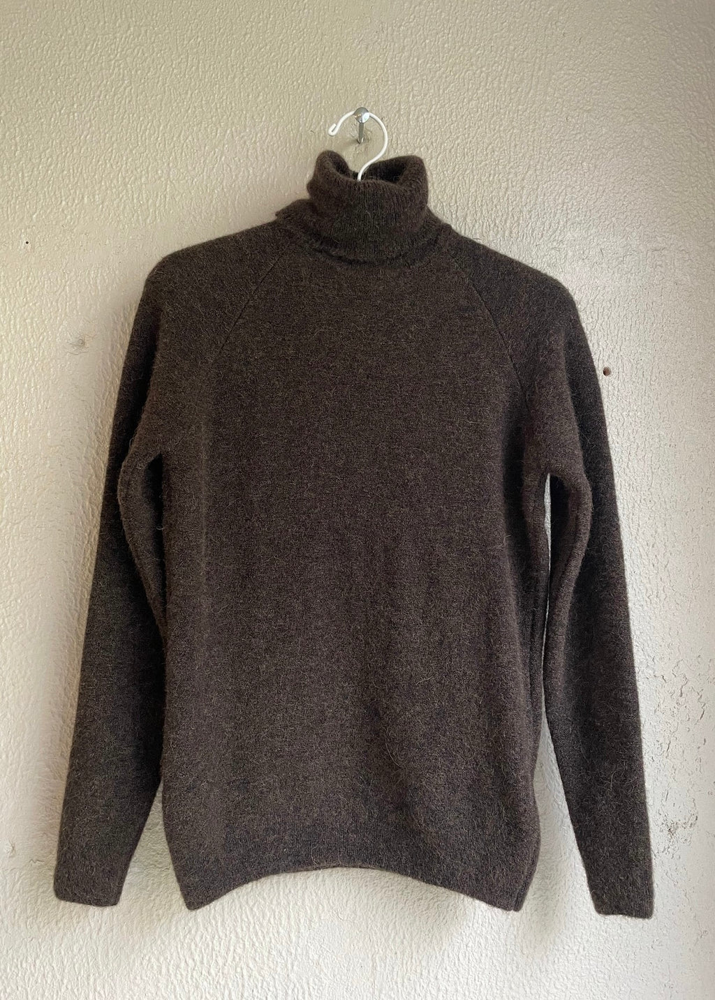 Bmock Sweater In Alpaca — BROWN
