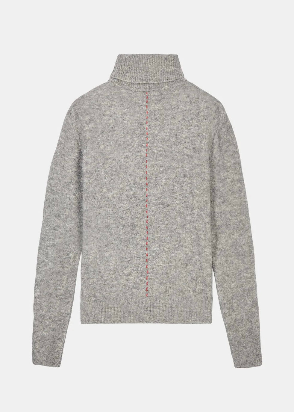 Bmock Sweater In Alpaca — BROWN