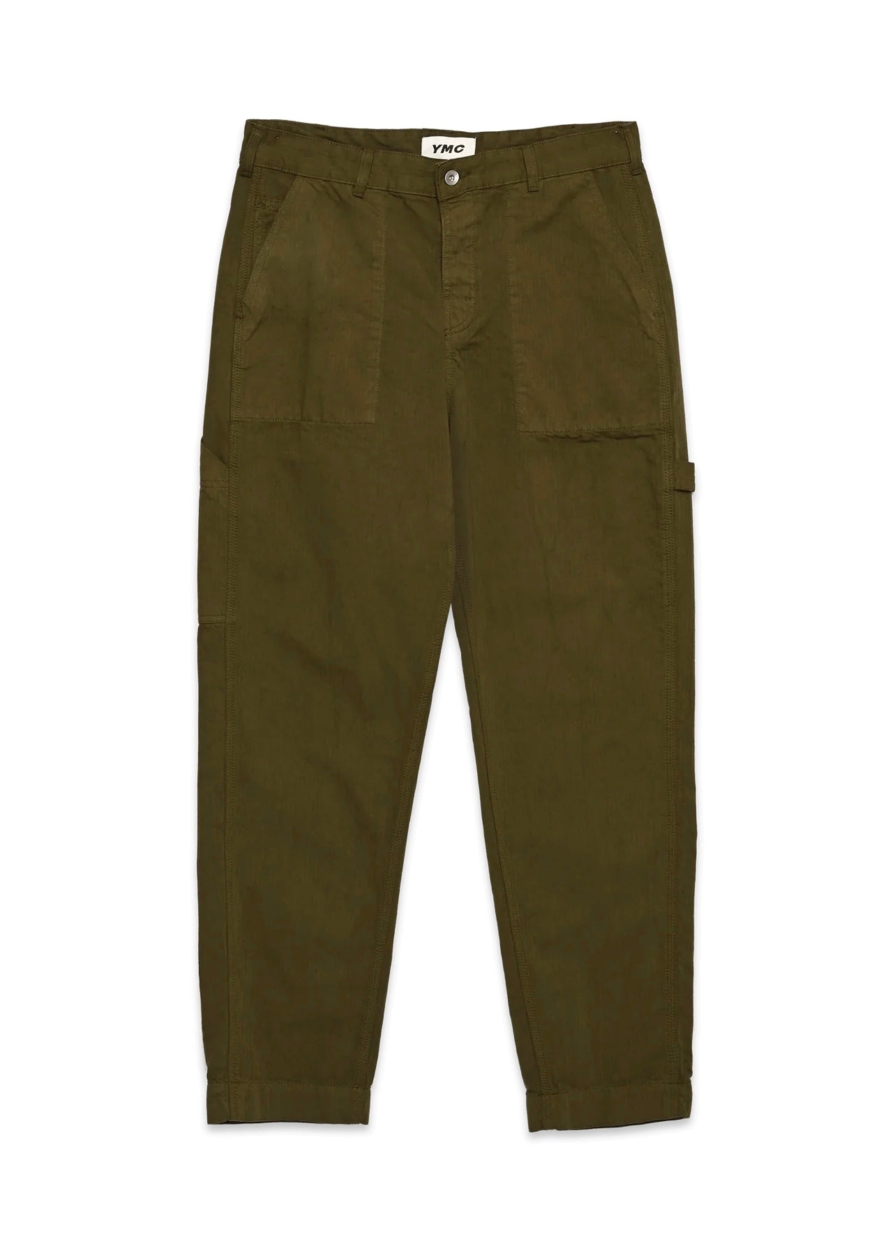 Painter Organic Cotton Trousers — GREEN
