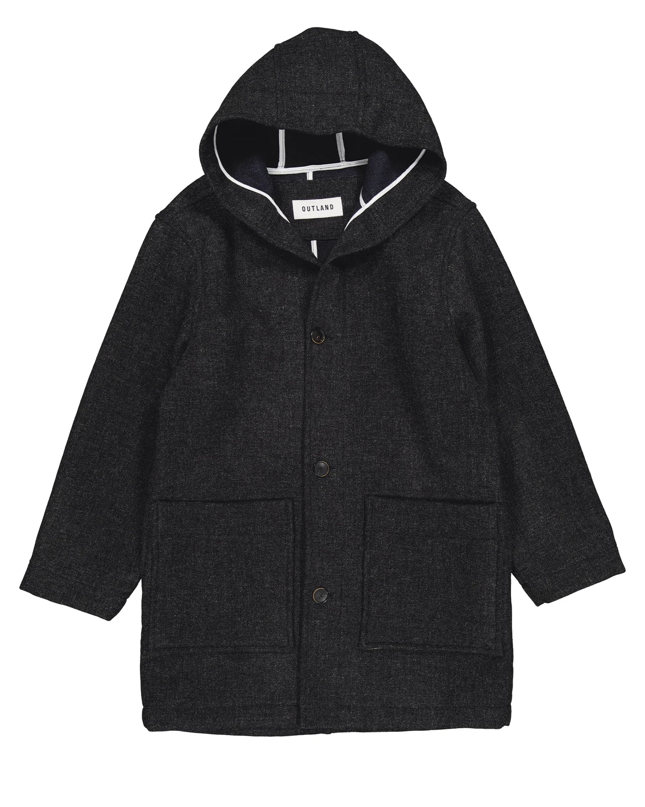 Seamus Coat — DARK GREY