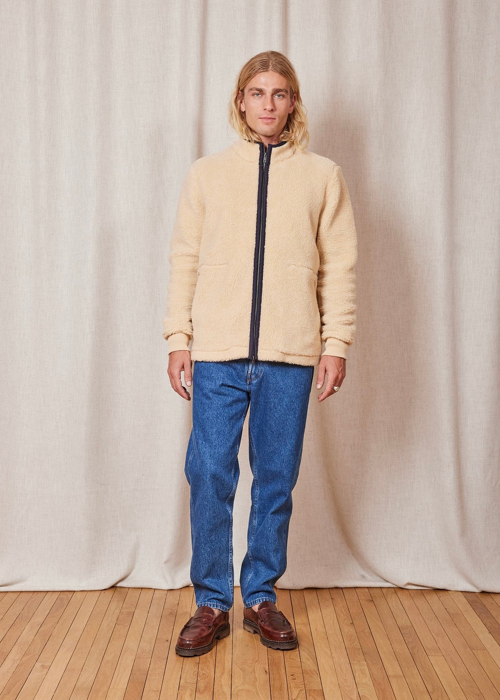 Fly Fur Jacket — CREAM