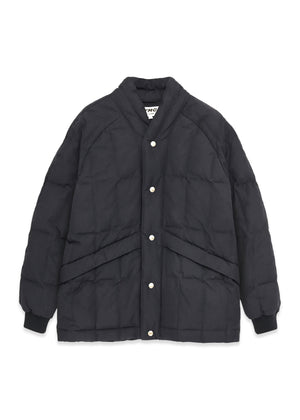 Feather Downs Cordura Ripstop Coat - NAVY