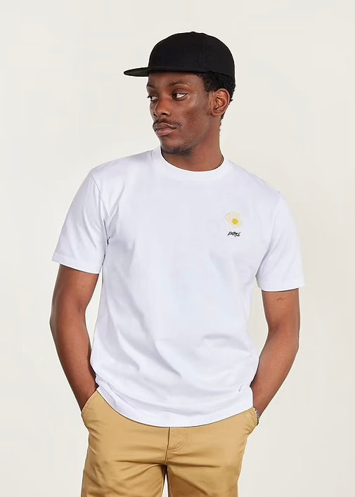 Eggsie Weggsie Auxiliary T-Shirt — WHITE