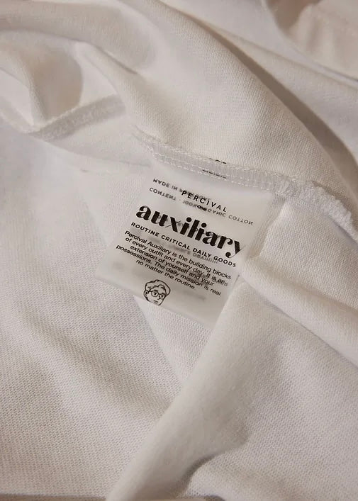 Eggsie Weggsie Auxiliary T-Shirt — WHITE