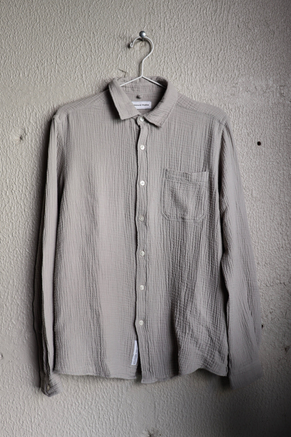 Snap Shirt Grey Melange