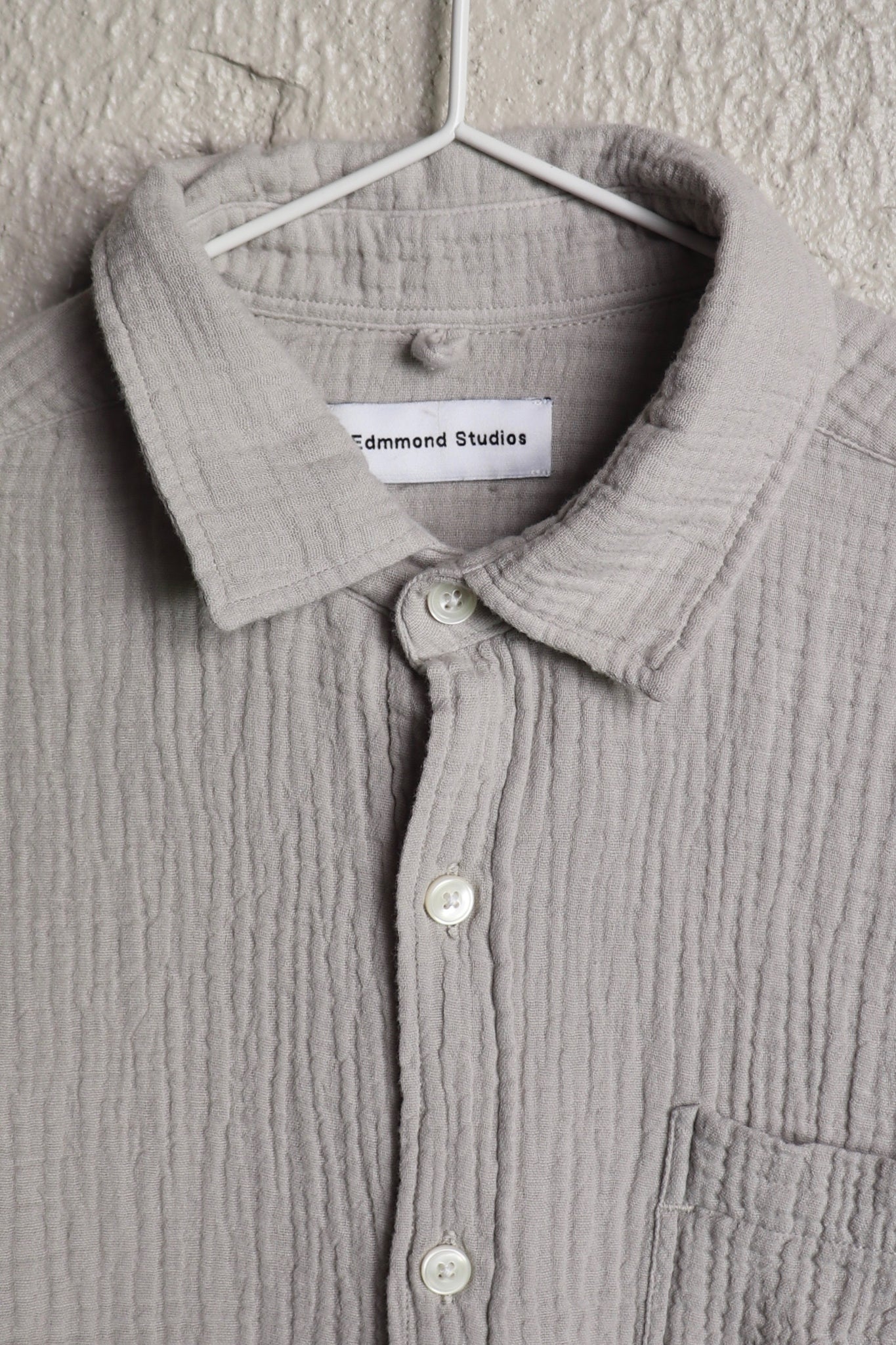 Snap Shirt Grey Melange