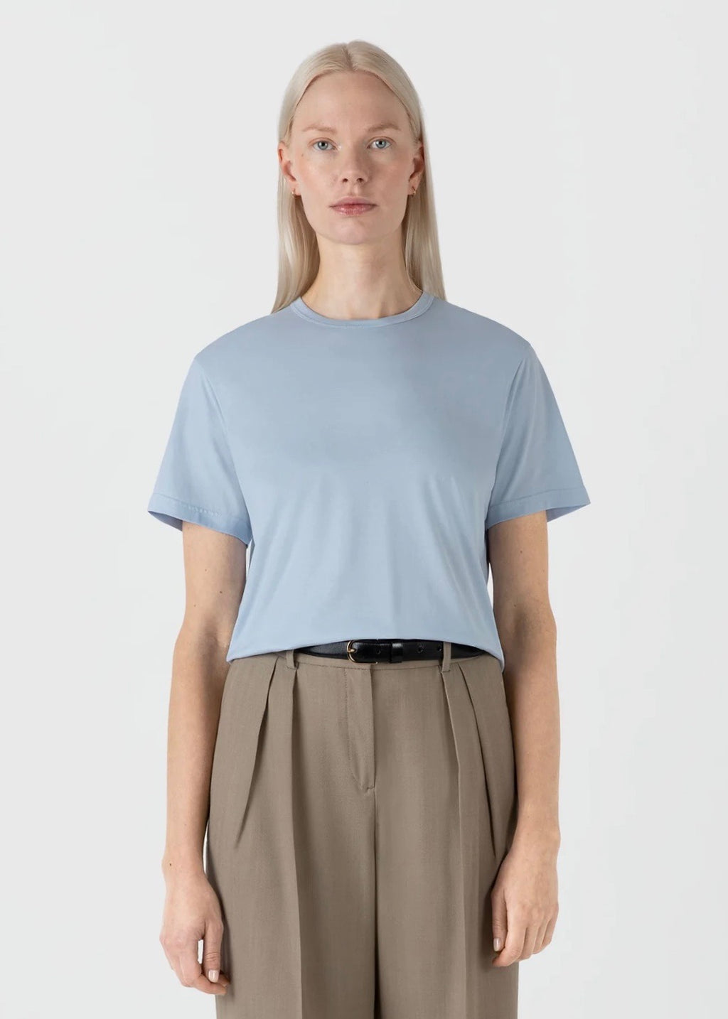 Relaxed Fit T-Shirt — BLUE MIST