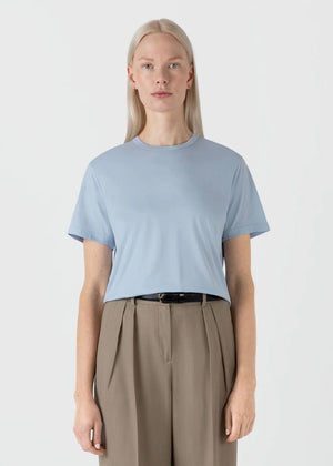 Relaxed Fit T-Shirt — BLUE MIST