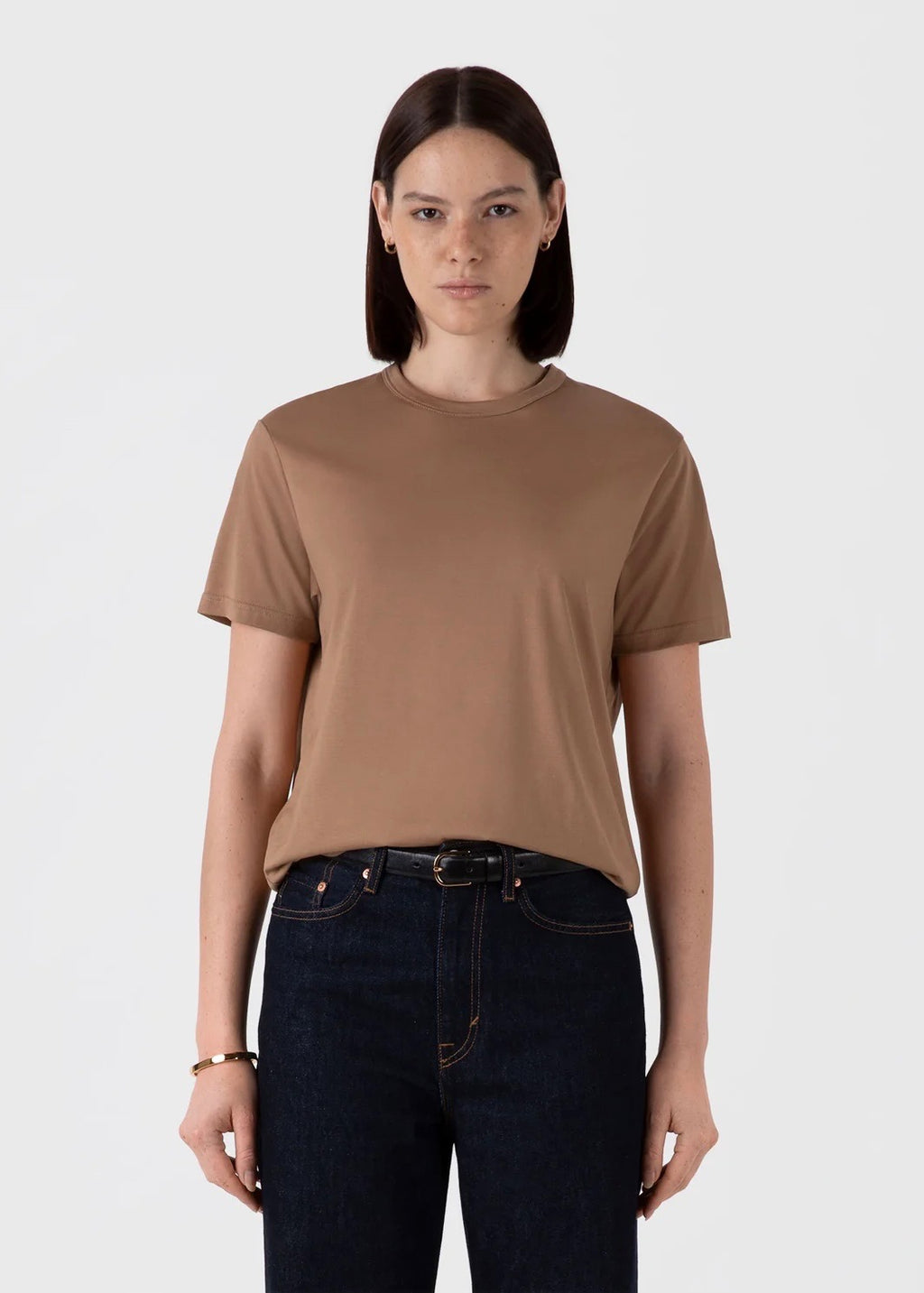 Relaxed Fit T-Shirt — ALMOND