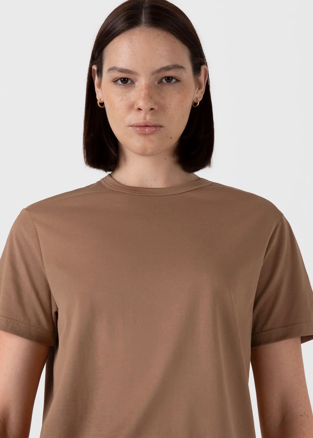 Relaxed Fit T-Shirt — ALMOND